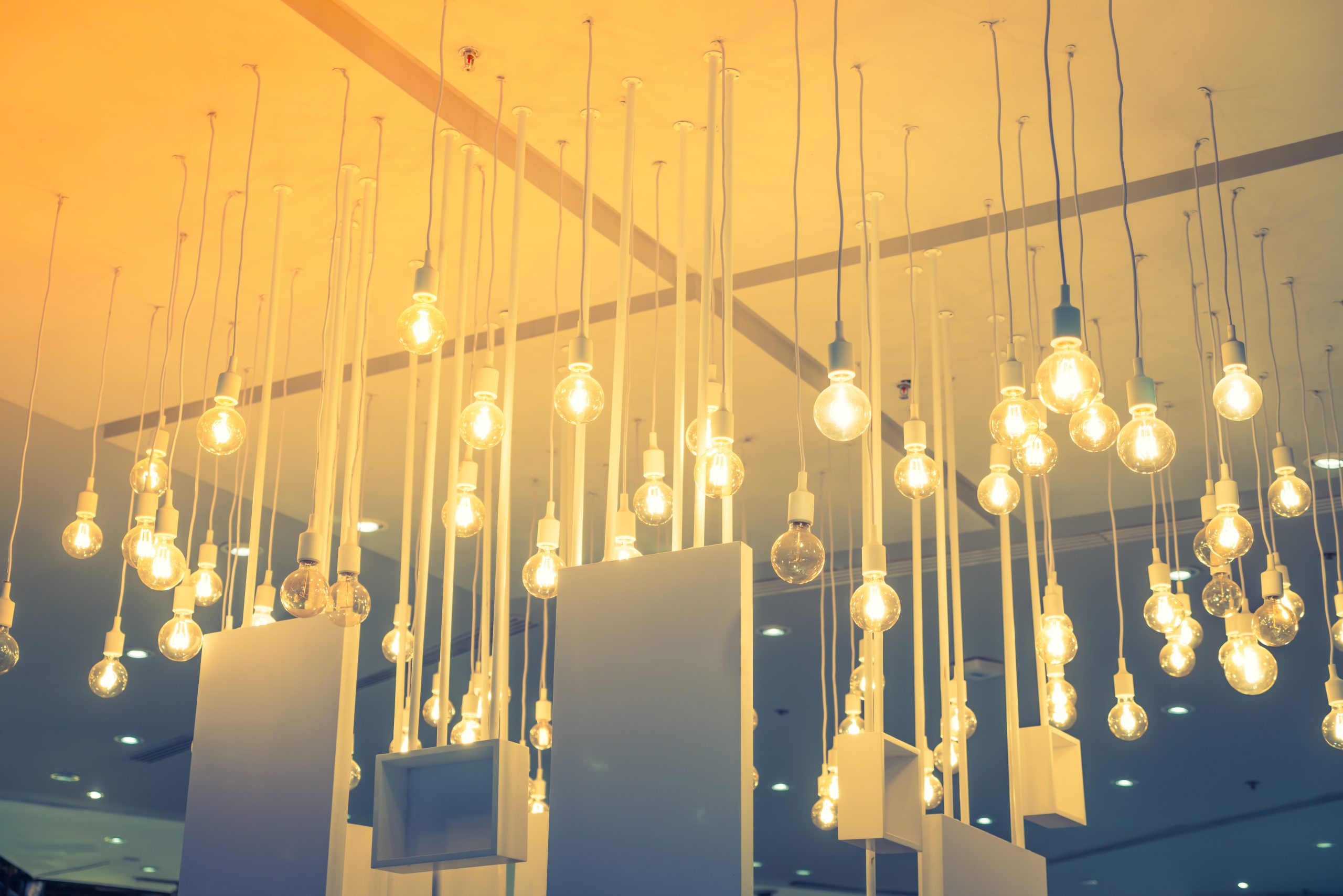 Vintage Lighting decor ( Filtered image processed vintage effect. )